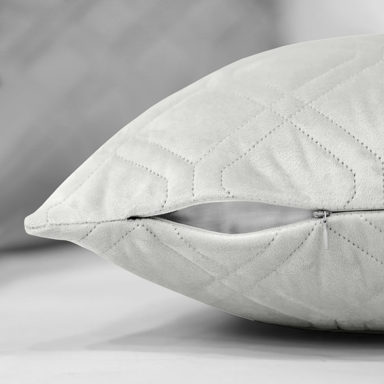 Diamond Embossed Velvet Cushion Covers