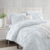 Pintuck Duvet Cover & Pillowcase Set