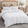 4 Piece Bedding Set Duvet Cover, Pillowcases & Fitted Sheet
