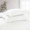 White Duvet Cover Striped Pattern Bedding Set