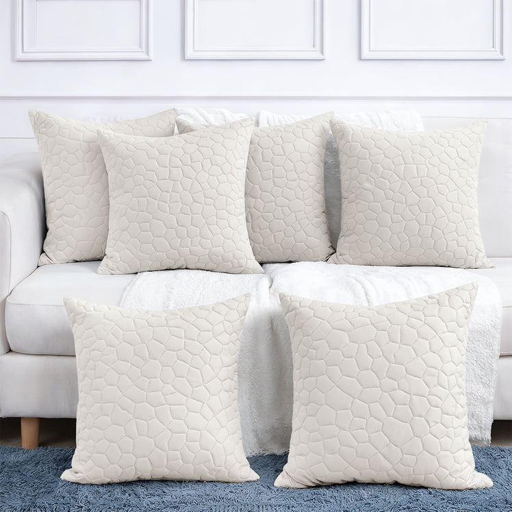 Pebble Embossed Velvet Cushion Covers