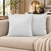 4 Pack Velvet Striped Corduroy Cushion Covers
