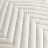 2 & 4 Pack Cushion Covers Chevron Design Velvet Fabric