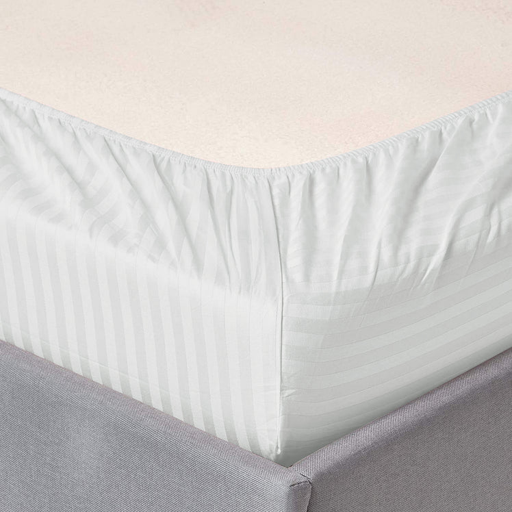 40CM Deep Pockets Fitted Sheets Stripe