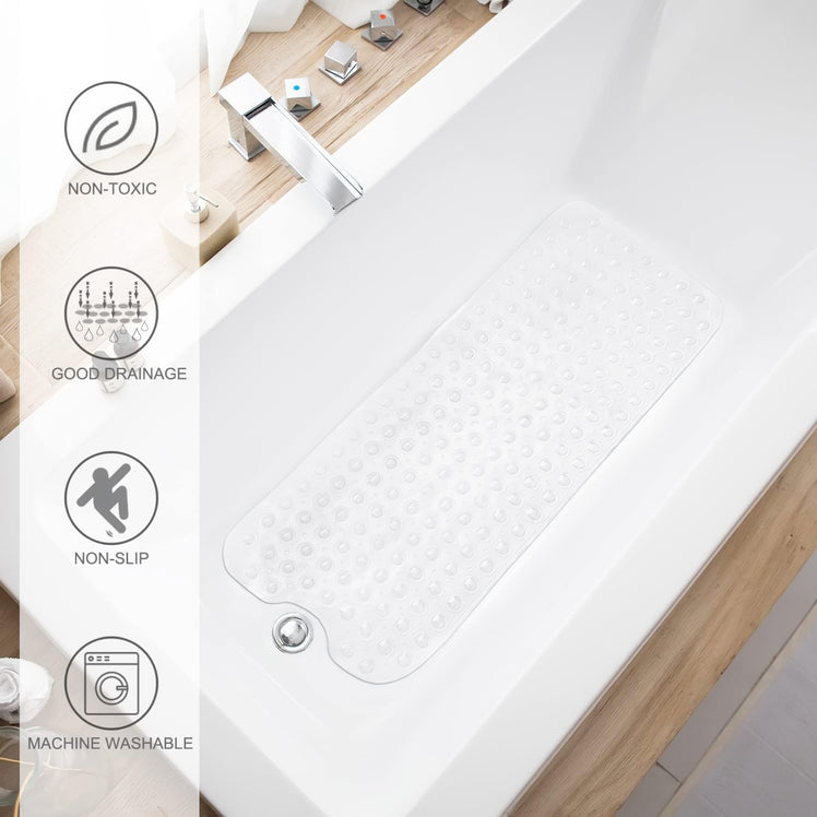 Shower Mat Non Slip Bathtub Mat For Elderly