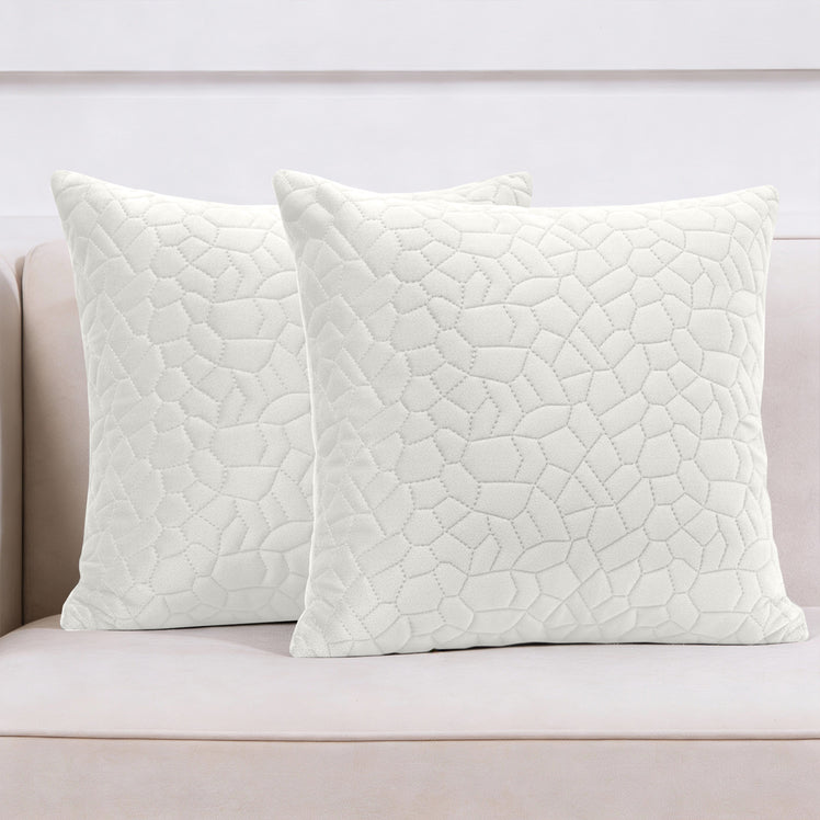 Pebble Embossed Velvet Cushion Covers