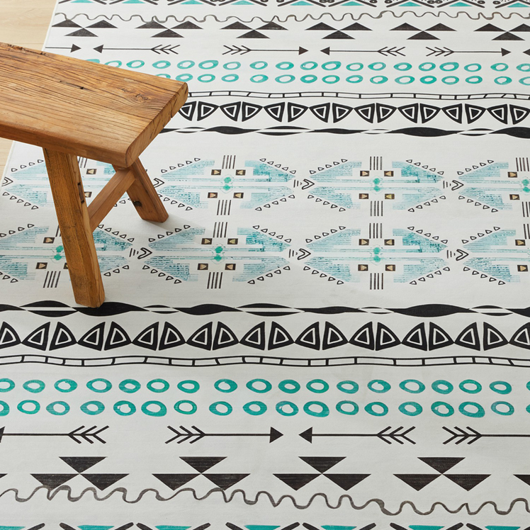 Indoor Outdoor Rugs UK Moroccan Style Printed