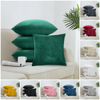 Filled Cushions & Velvet Covers 4 Pack
