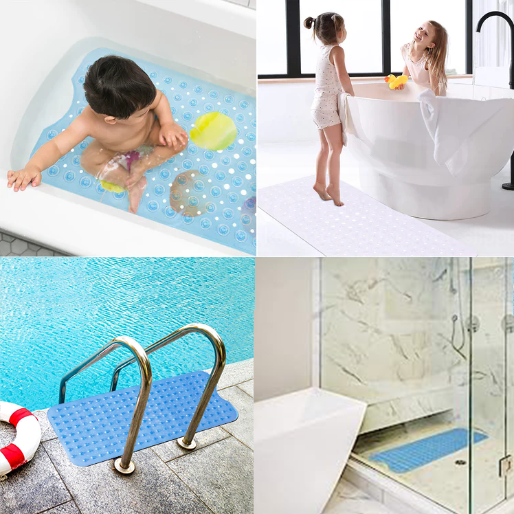 Rubber bath online mat for shower