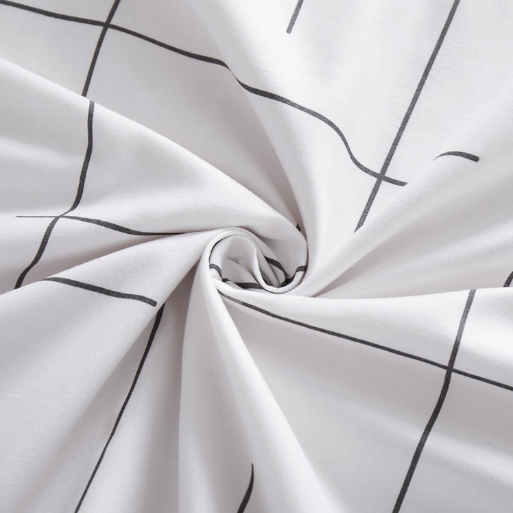 Tile Printed Duvet Cover