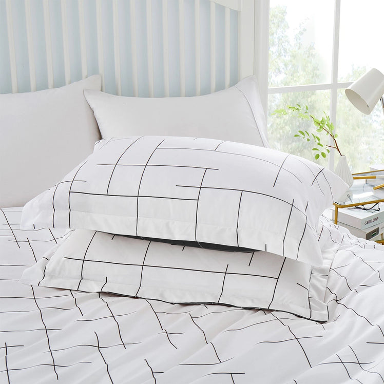Tile Printed Duvet Cover