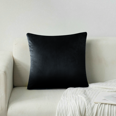 Black Velvet Cushion Covers