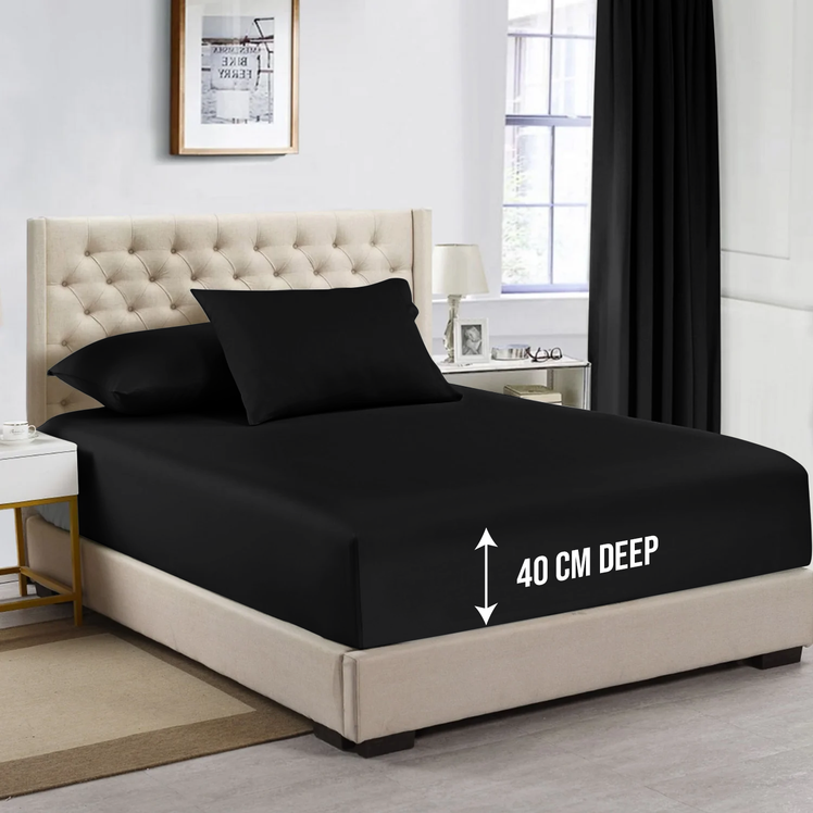 Extra Deep Fitted Sheets Yorkshire Bedding UK