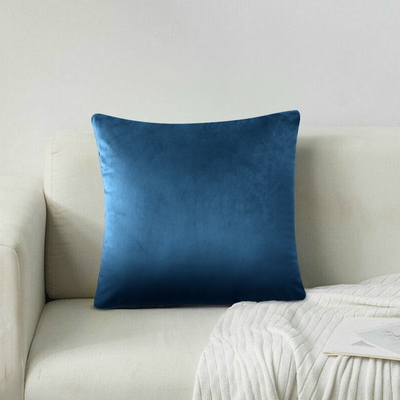 Navy Blue Velvet Cushion Covers