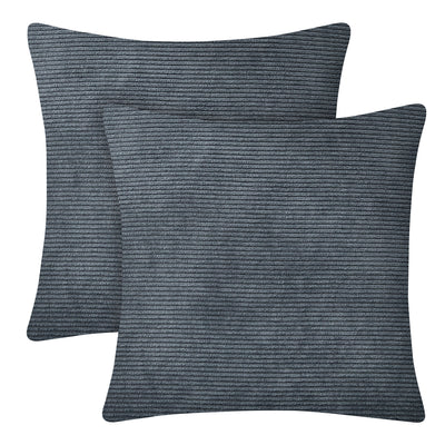 Cushion Covers Velvet Striped Soft Corduroy