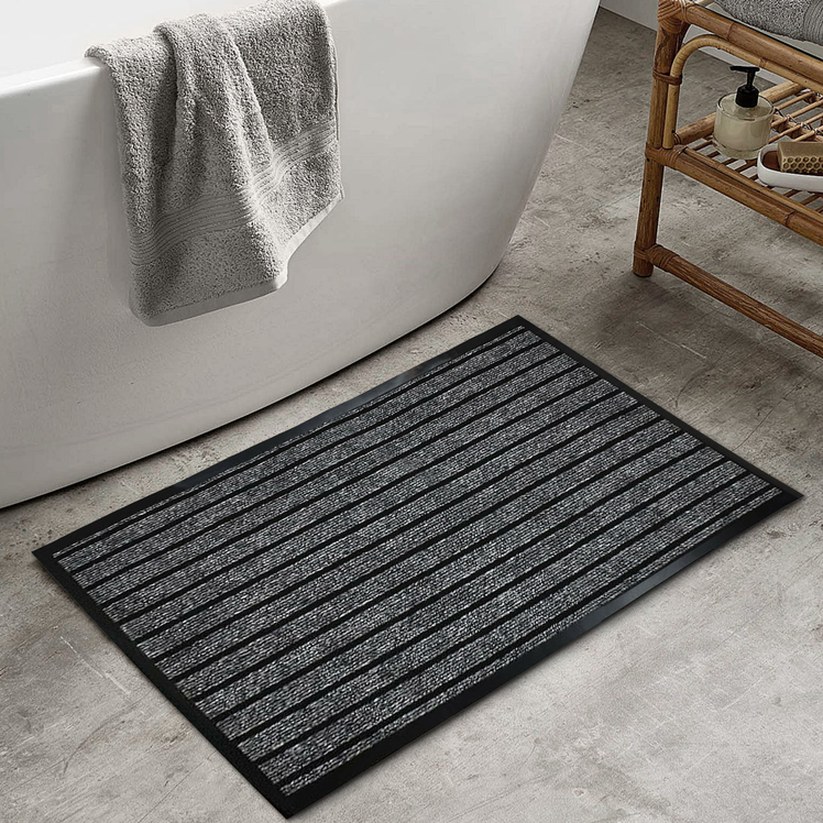 Bathroom rubber outlet mats