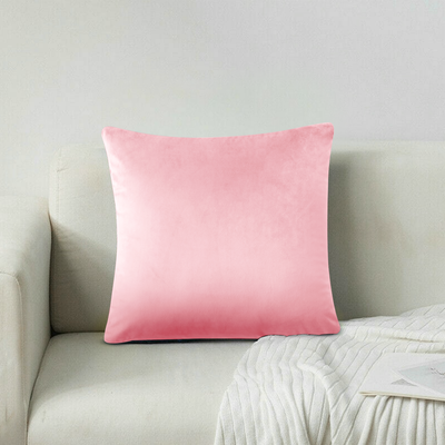 Pink Velvet Cushion Covers