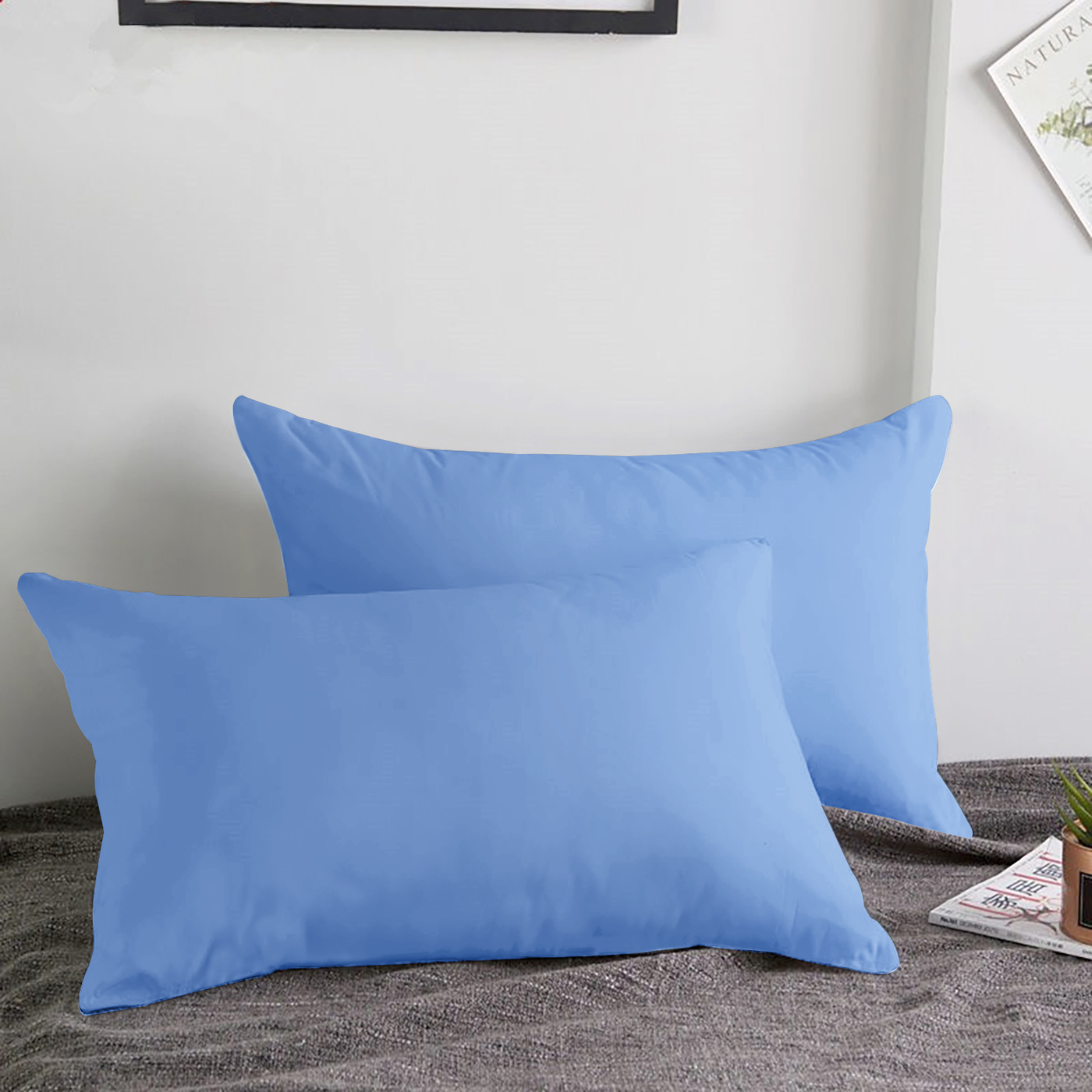 Plain cotton pillow covers sale