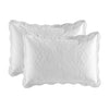 Quilt Cotton White Bedspread - Single, Double, King & Super King